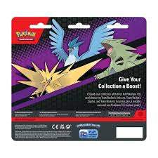 Pokemon: Team Rocket, Articuno, Zapdos,Tyranitar, Blister 2 Booster Pack