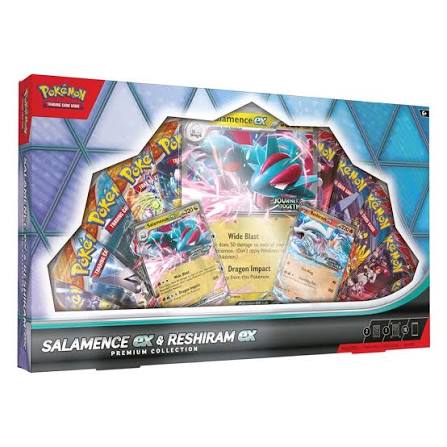 Salamence Ex & Reshiram Ex Premium Collection Boxes