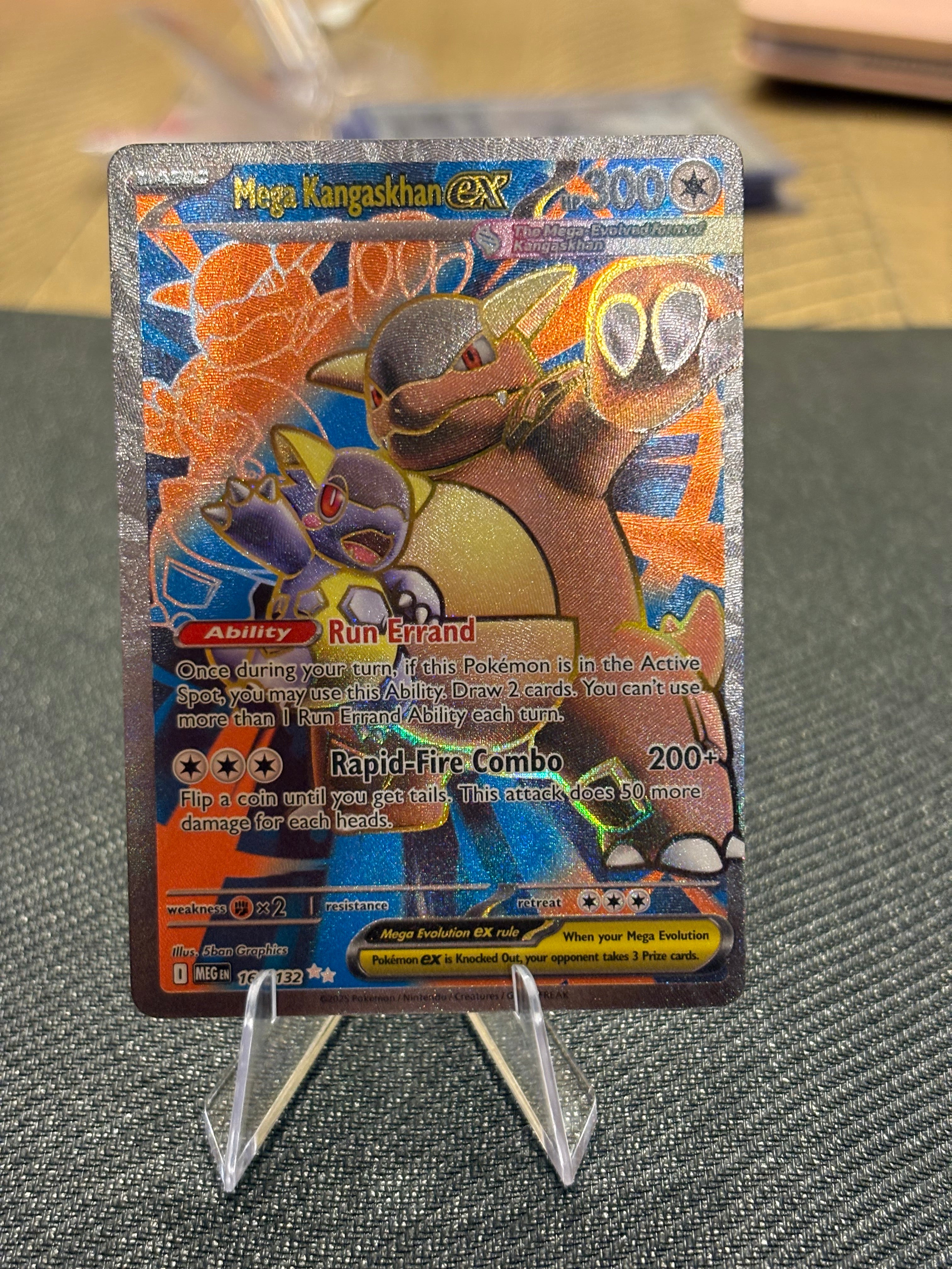 Mega Kangaskhan ex 164/132 Full Art Pokemon TCG Mega Evolution NM/M