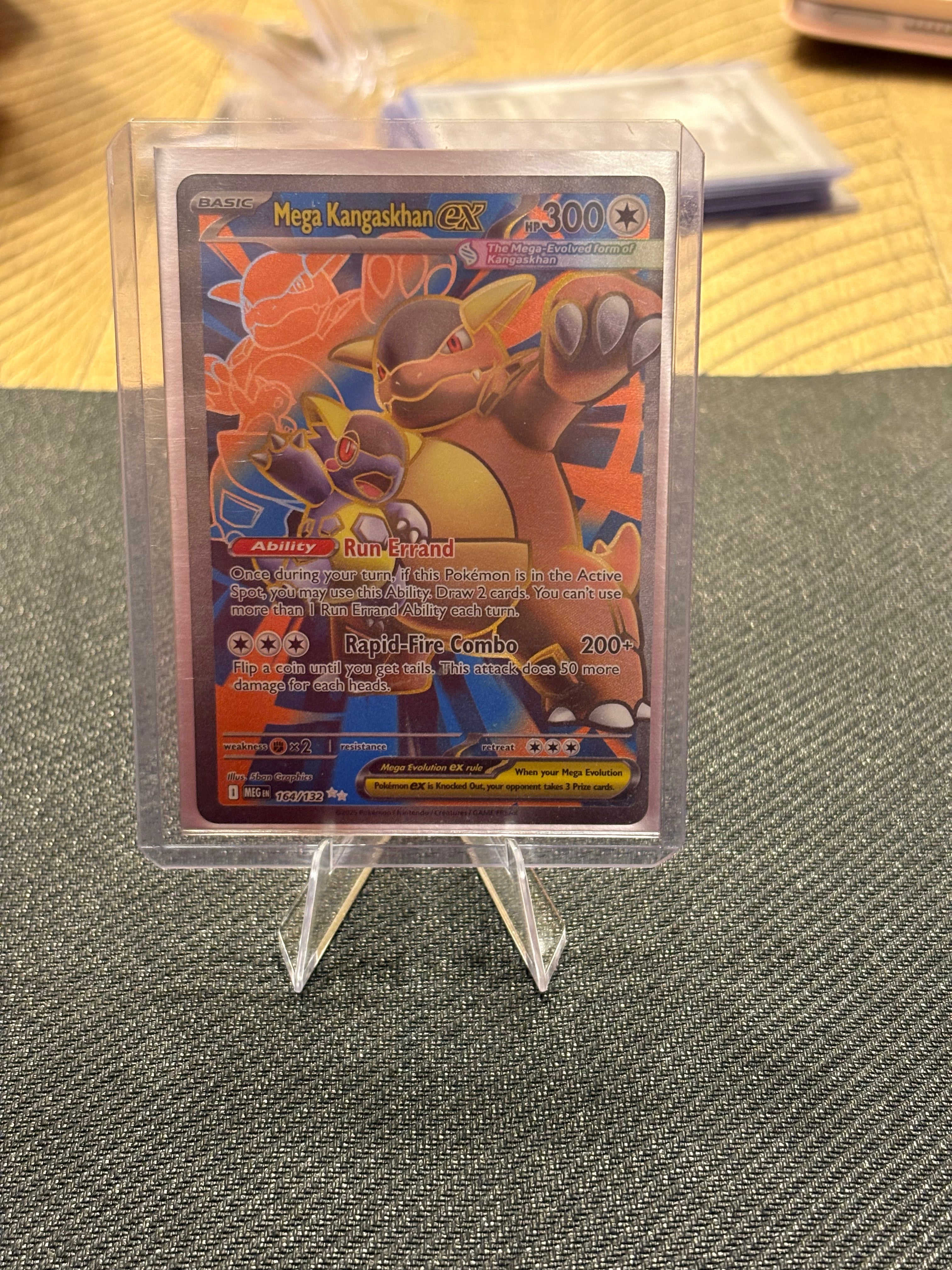 Mega Kangaskhan ex 164/132 Full Art Pokemon TCG Mega Evolution NM/M