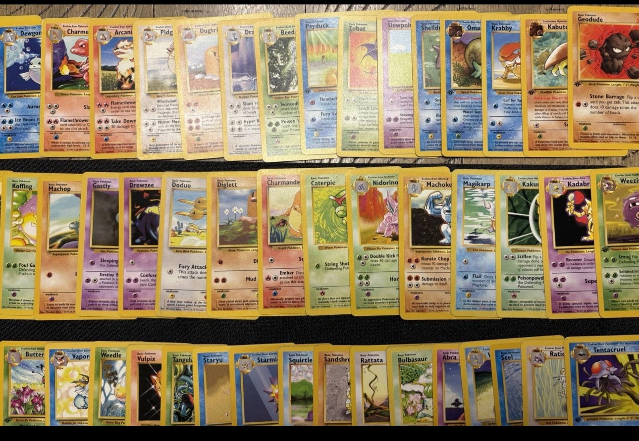 Base, Jungle, And Fossil Bulk Lot (see Description)