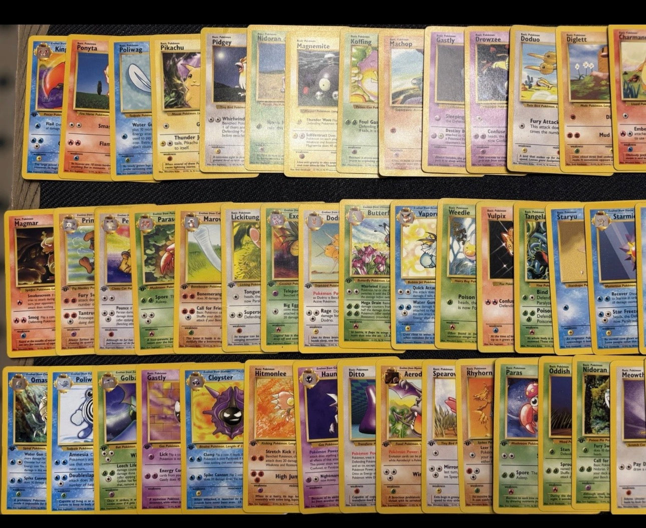 Base, Jungle, And Fossil Bulk Lot (see Description)