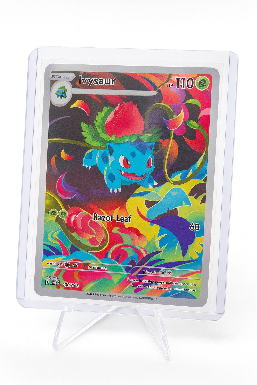 Mega Evolution Ivysaur 134/132 Illustration Rare Mint