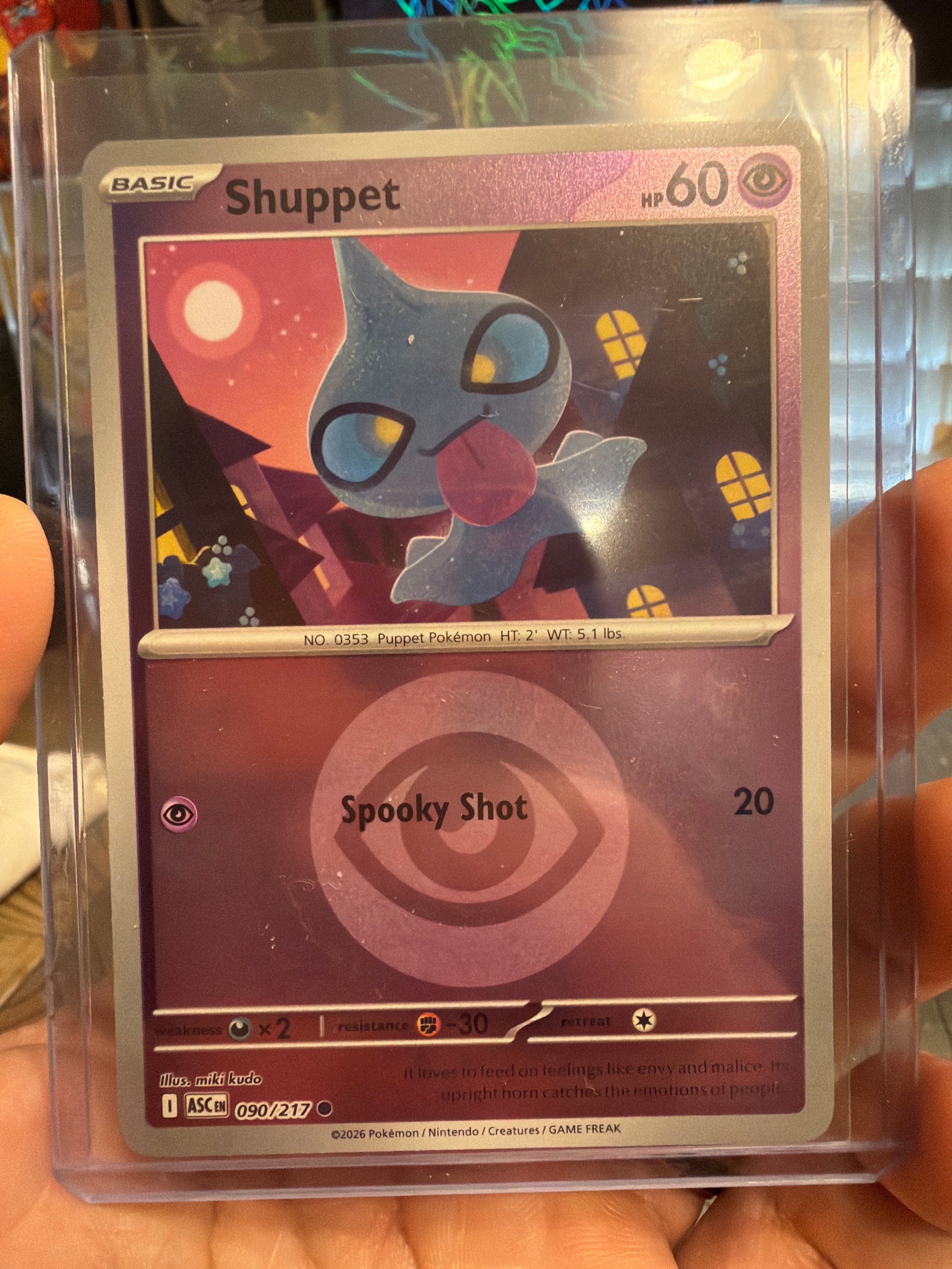 Shuppet (Energy Symbol Pattern) - ME: Ascended Heroes (ASC)