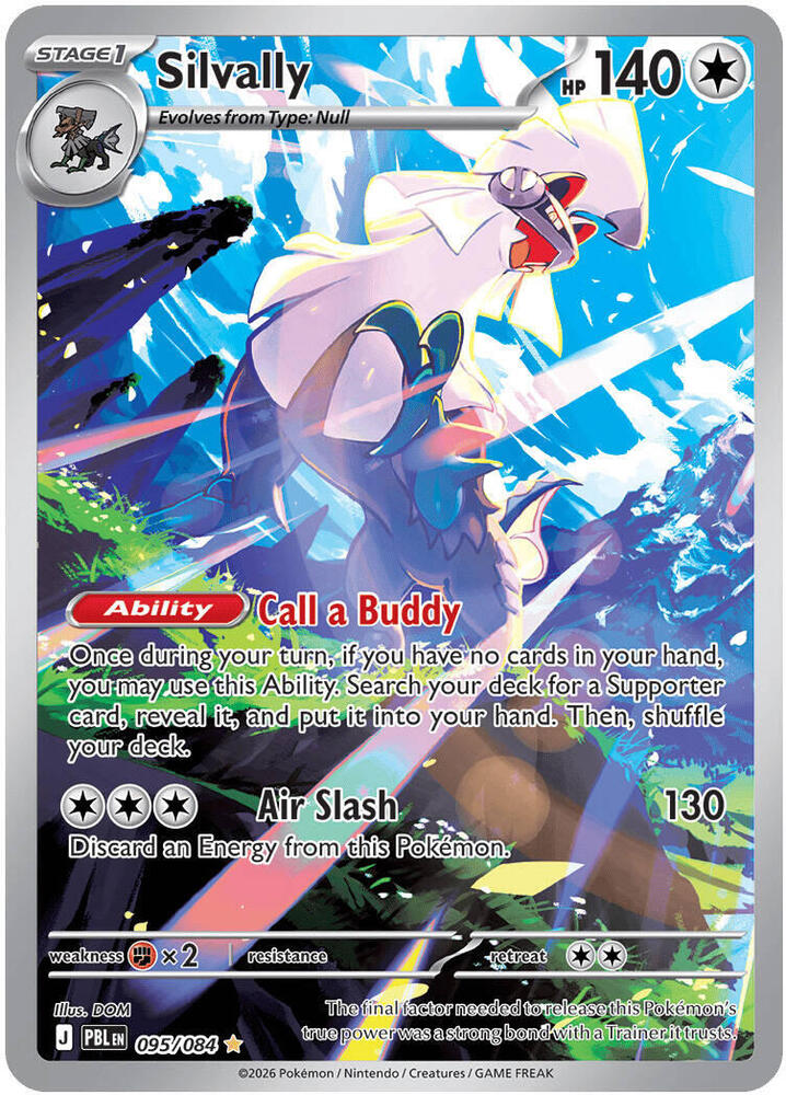 Silvally - 095/084 - ME05: Pitch Black (ME05)