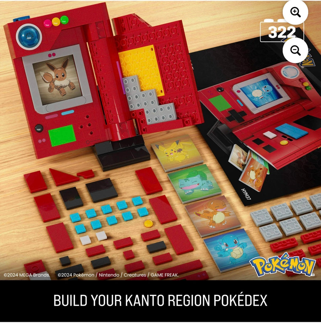 Mega Construx: Pokémon: Kanto Region Pokédex