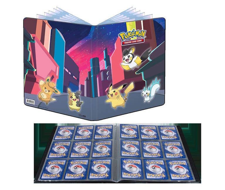 9 Pocket Portfolio (80 Pokemon Cards Album) (Shimmering Skyline)