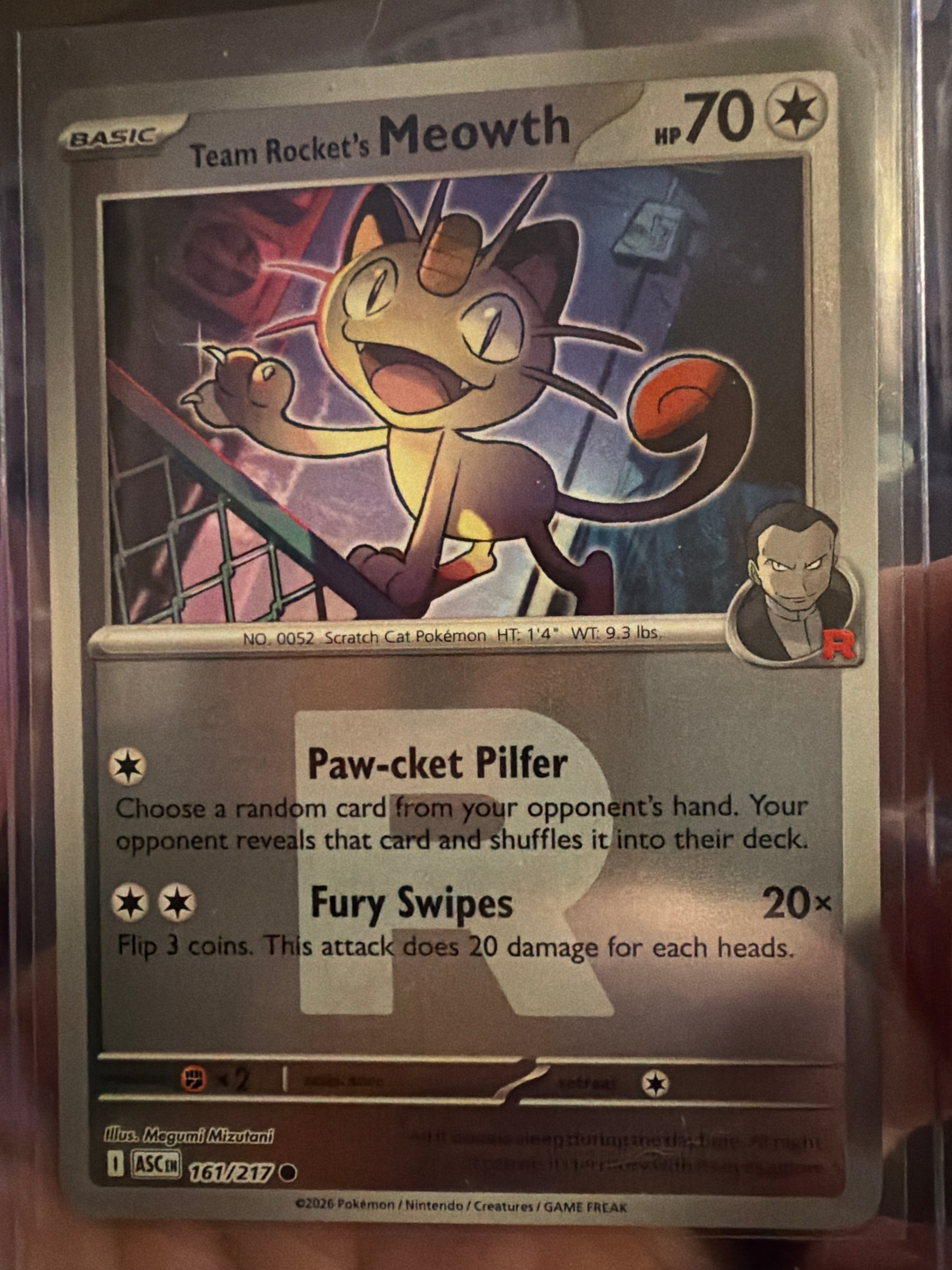 Team Rocket's Meowth (Team Rocket) - ME: Ascended Heroes (ASC)