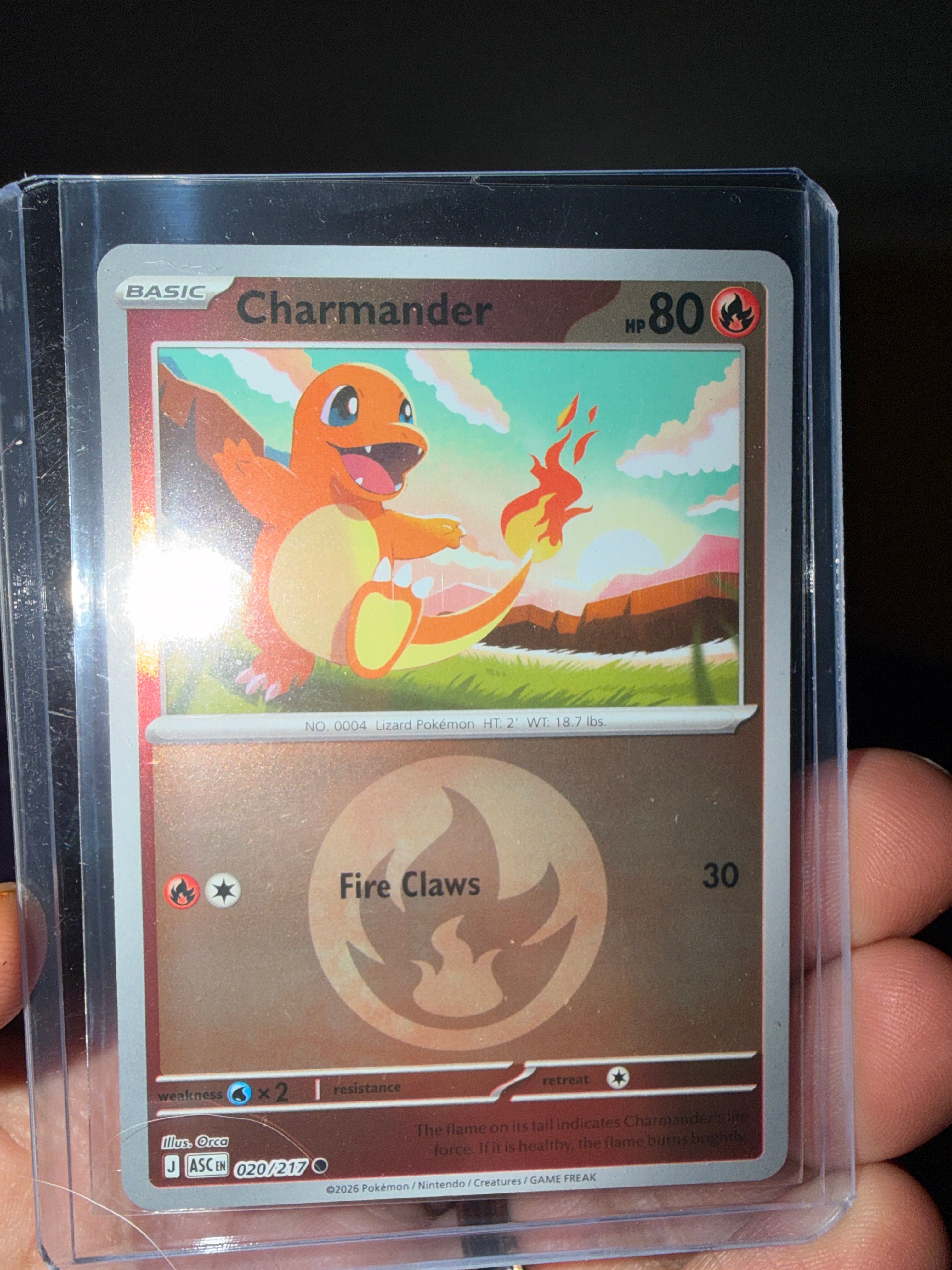 Charmander (Energy Symbol Pattern) - ME: Ascended Heroes (ASC)