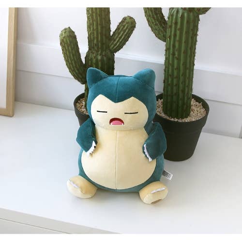 POKEMON YAWNING SNORLAX PLUSH 25CM