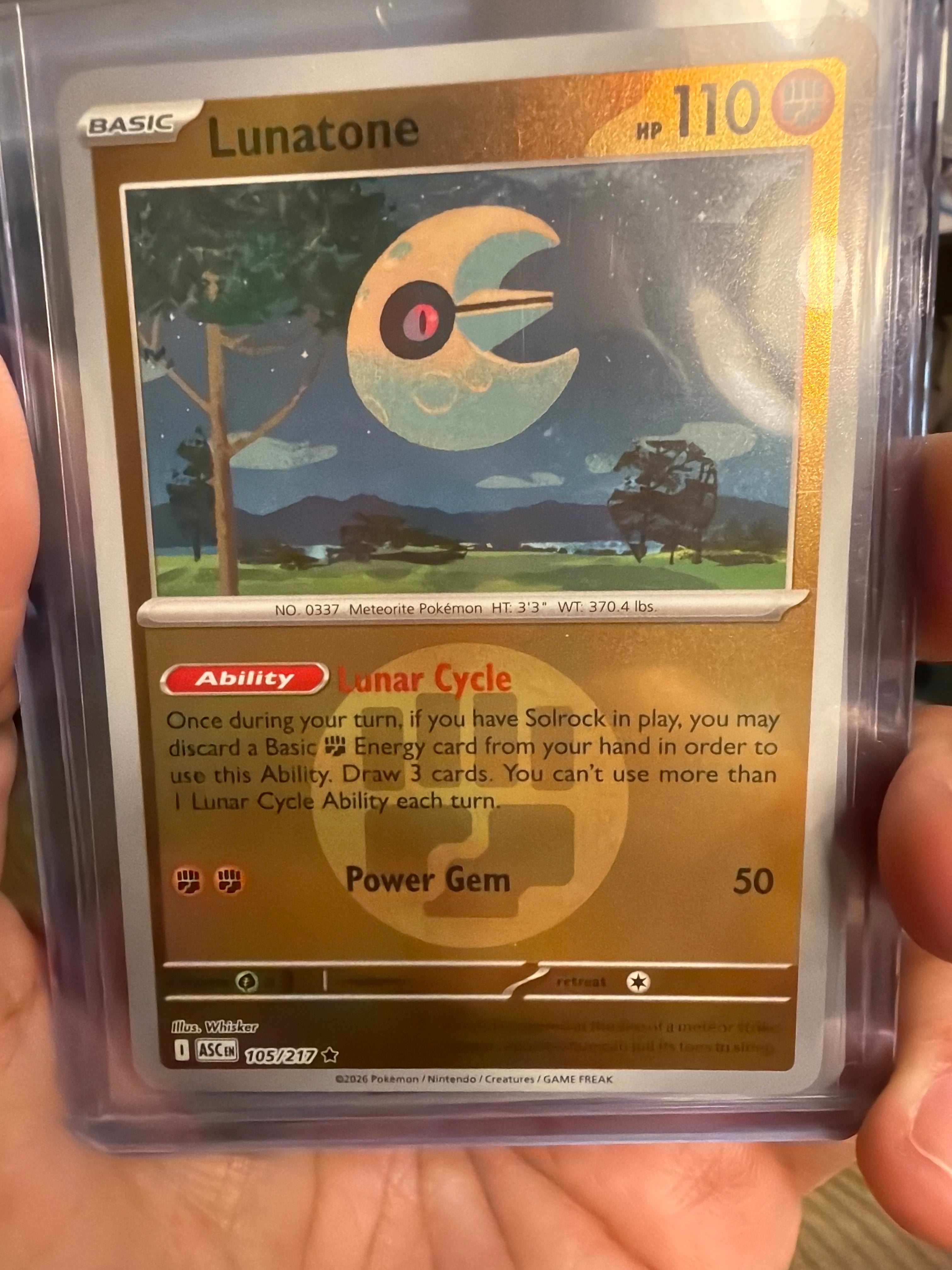 Lunatone (Energy Symbol Pattern) - ME: Ascended Heroes (ASC)