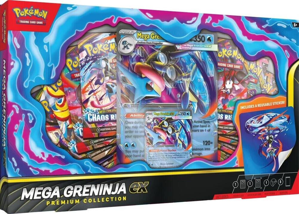 Mega Greninja ex Premium Collection *pre order*