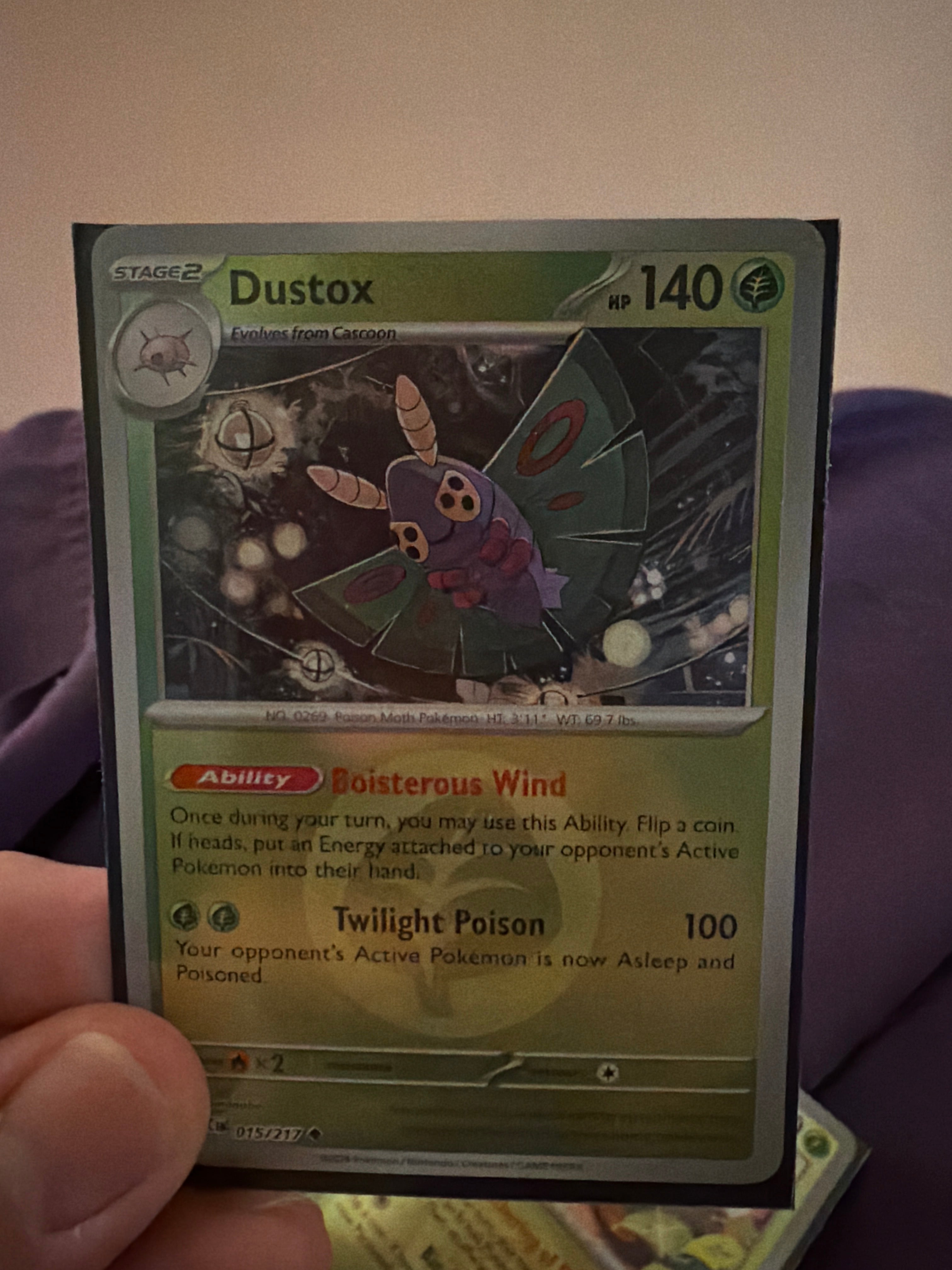 Dustox - 015/217 (Energy Symbol Pattern) - ME: Ascended Heroes (ASC)