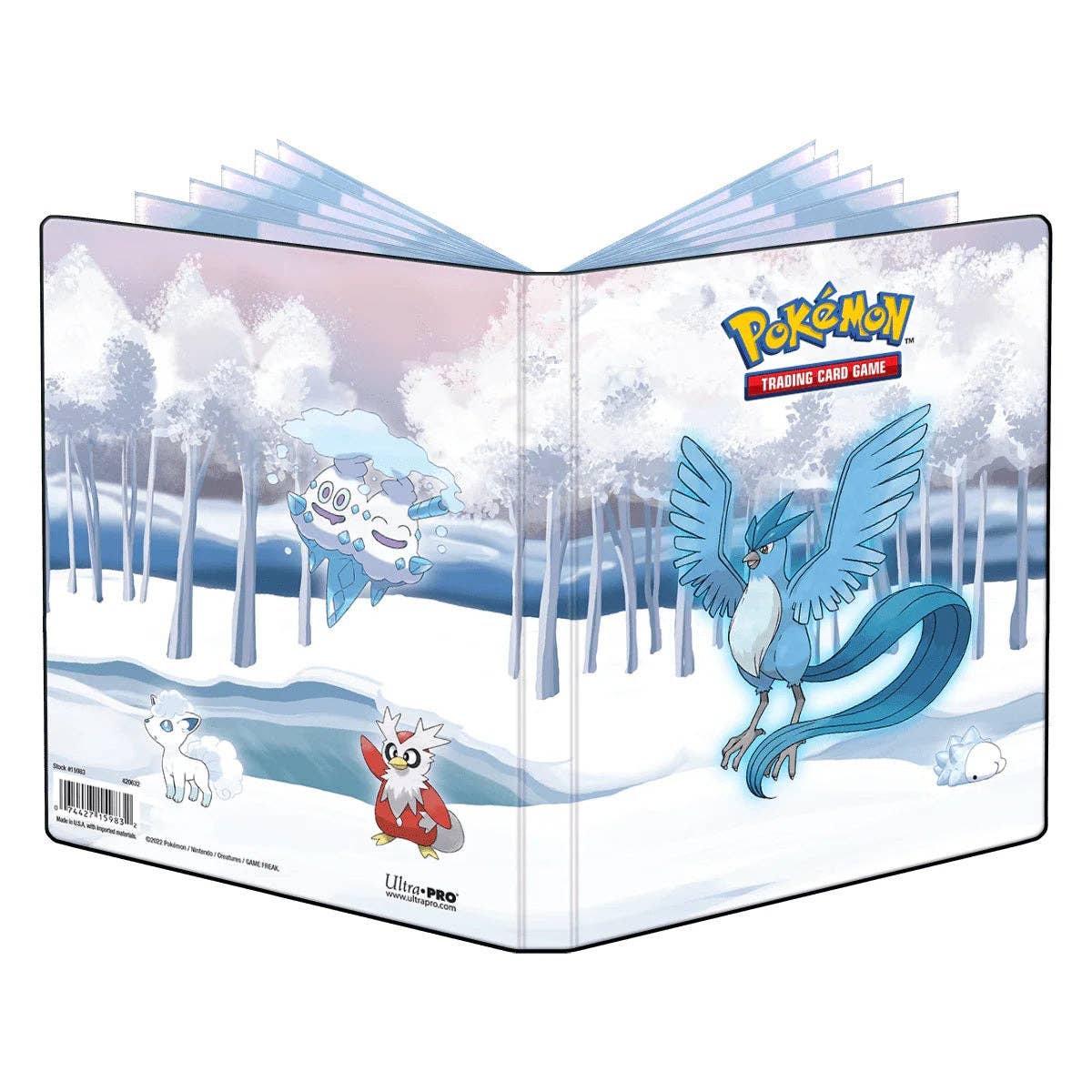 4 Pocket Portfolio (80 Pokemon Cards Album) (Frosted Forest)