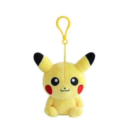 POKEMON CUTIE POP PLUSH BACKPACK KEYCHAIN - PIKACHU 11CM