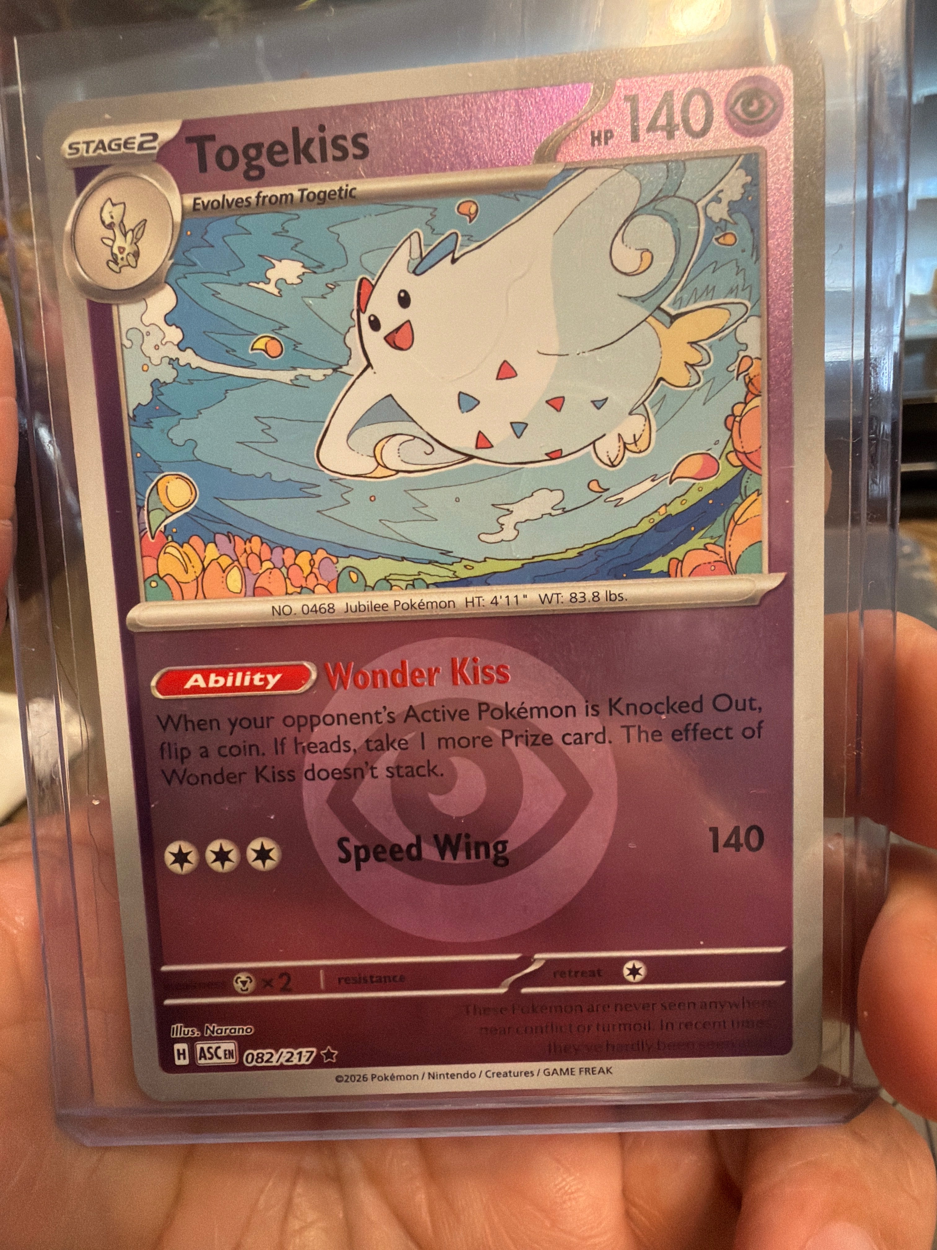 Togekiss - 082/217 (Energy Symbol Pattern) - ME: Ascended Heroes (ASC)