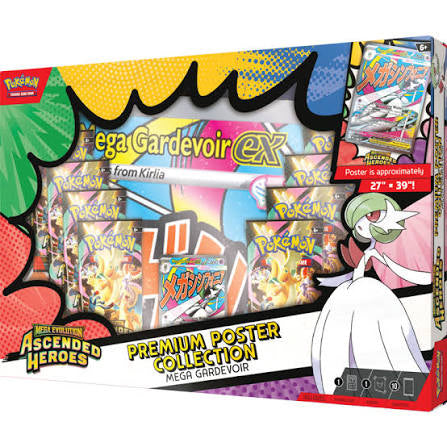 Ascended Heroes: Premium Poster Collection (Mega Gardevoir)