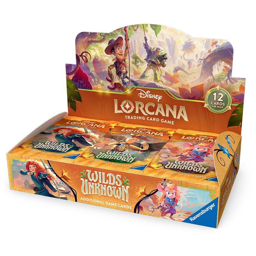 Disney Lorcana: Wilds Unknown Booster Box - Wilds Unknown (12