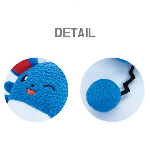POKEMON MARILL CURLY FABRIC PLUSH