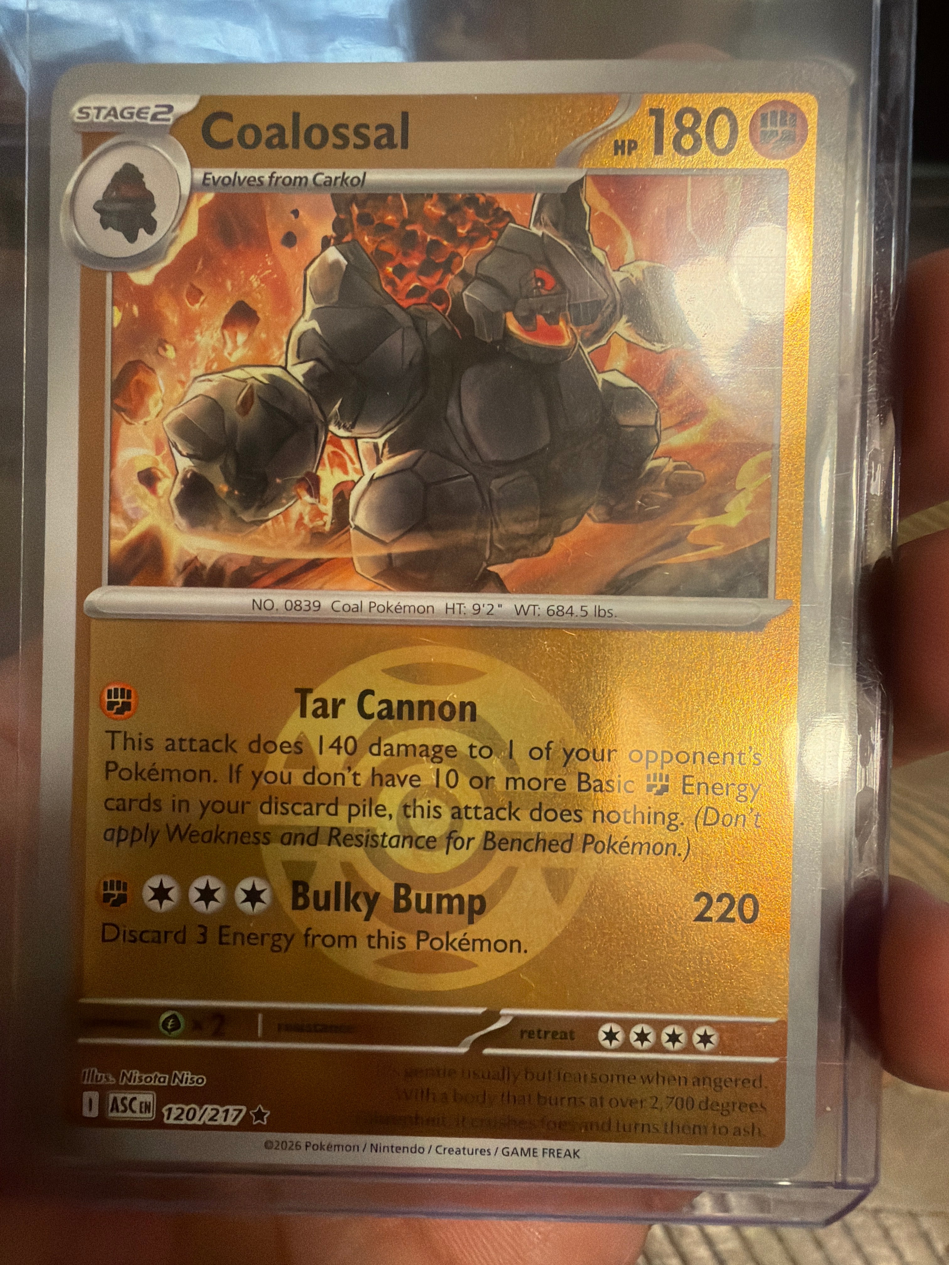 Coalossal (Dusk Ball) - ME: Ascended Heroes (ASC)