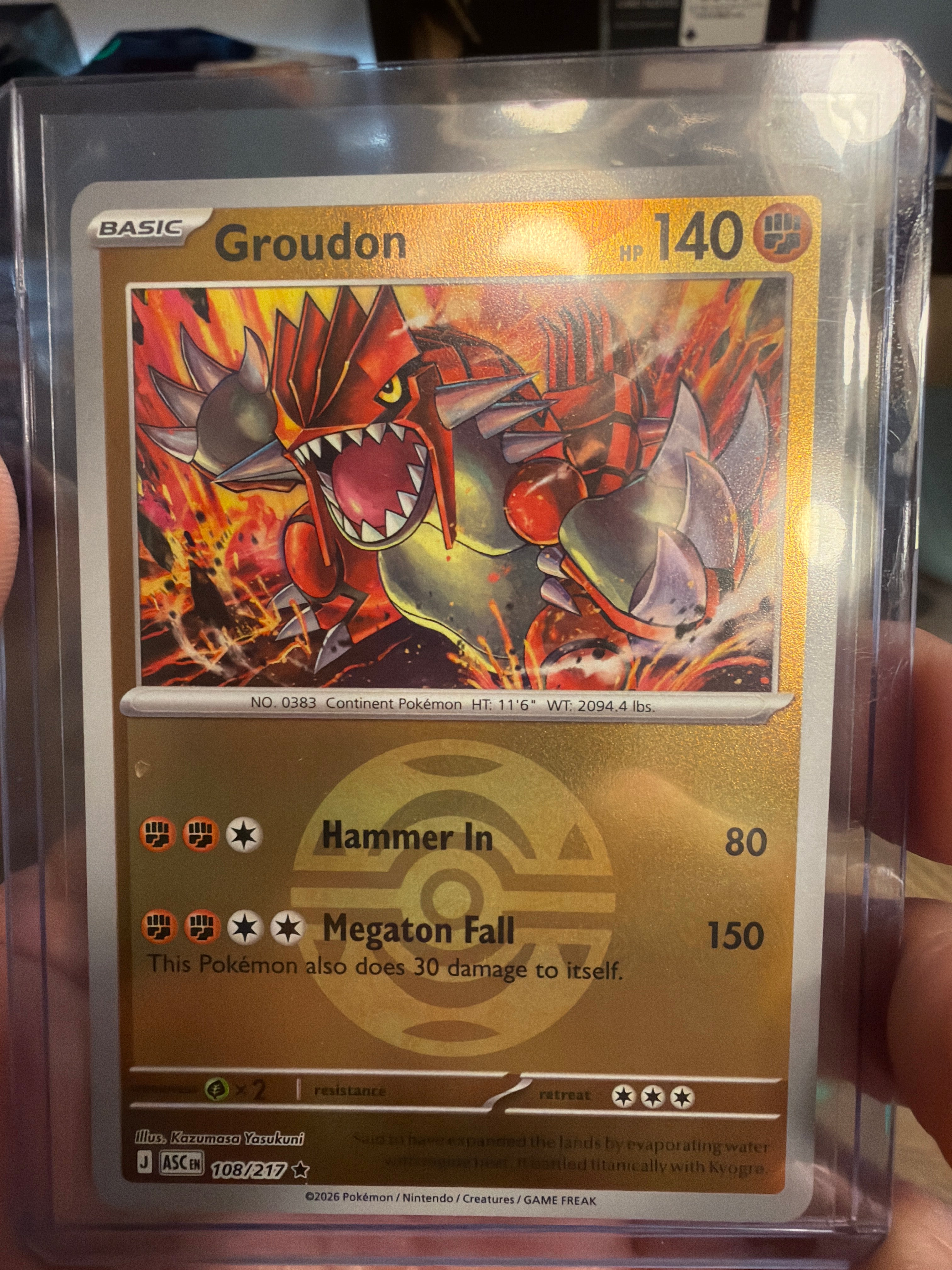 Groudon (Dusk Ball) - ME: Ascended Heroes (ASC)
