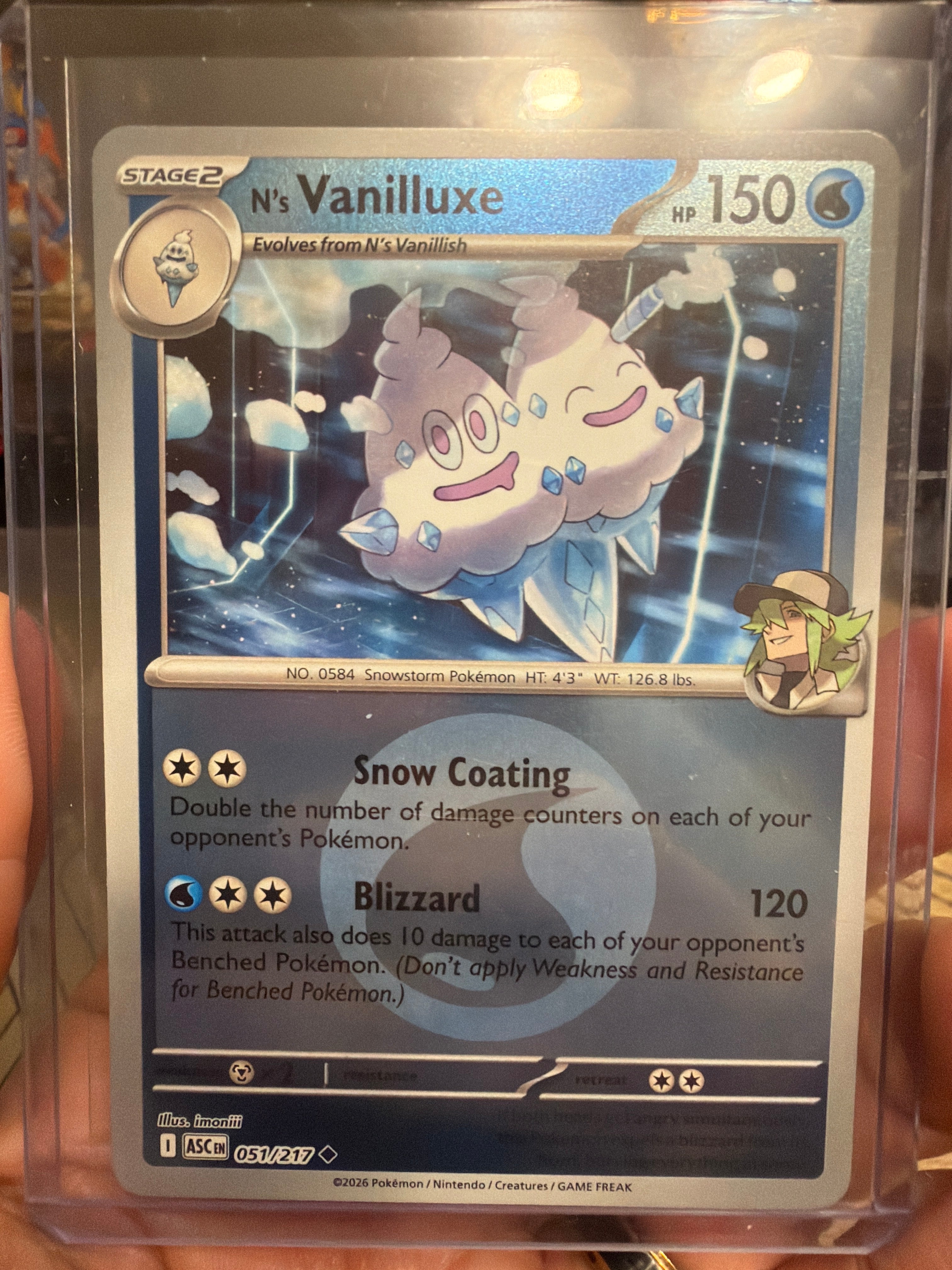 N's Vanilluxe (Energy Symbol Pattern) - ME: Ascended Heroes (ASC)