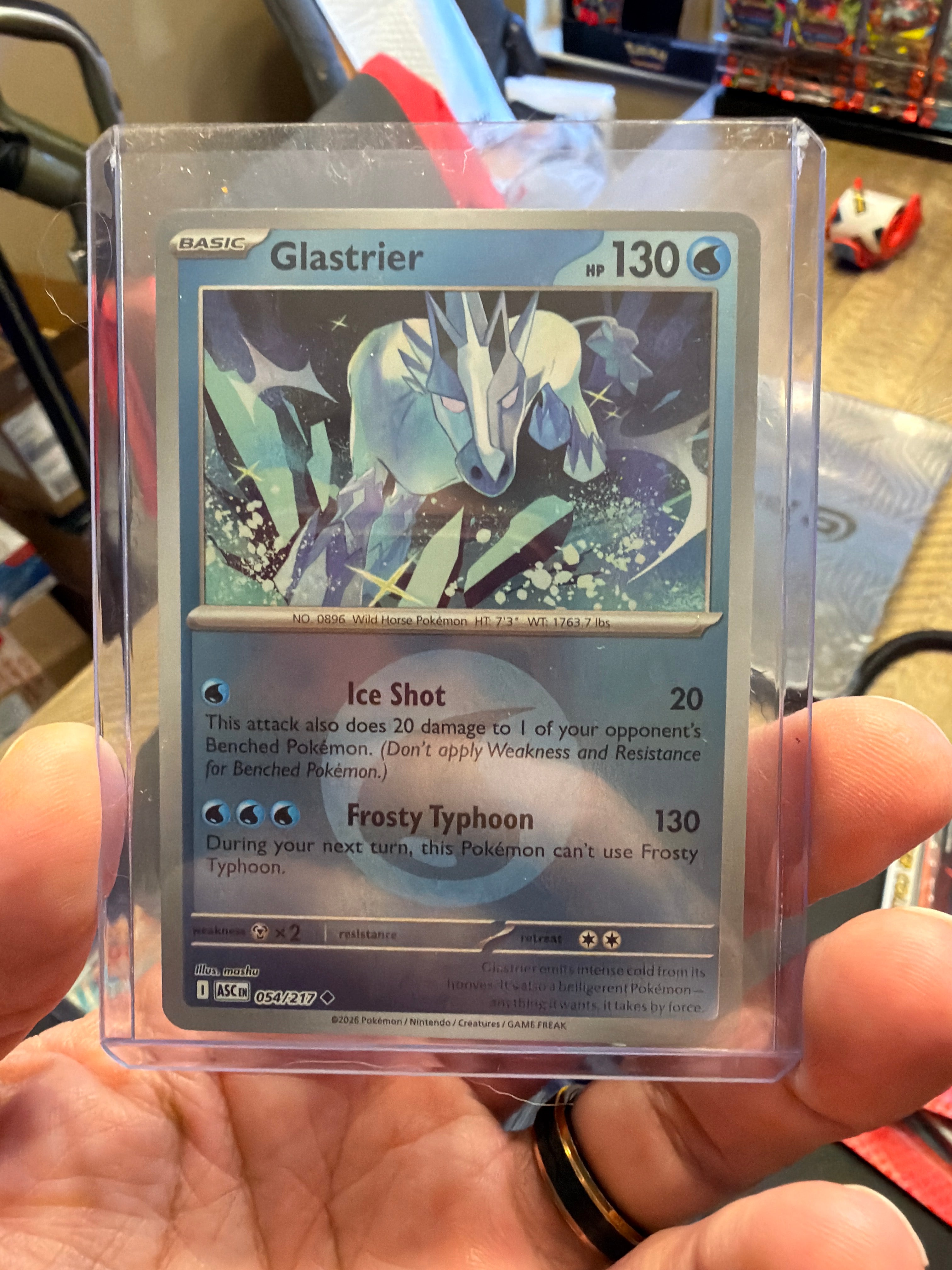 Glastrier (Energy Symbol Pattern) - ME: Ascended Heroes (ASC)