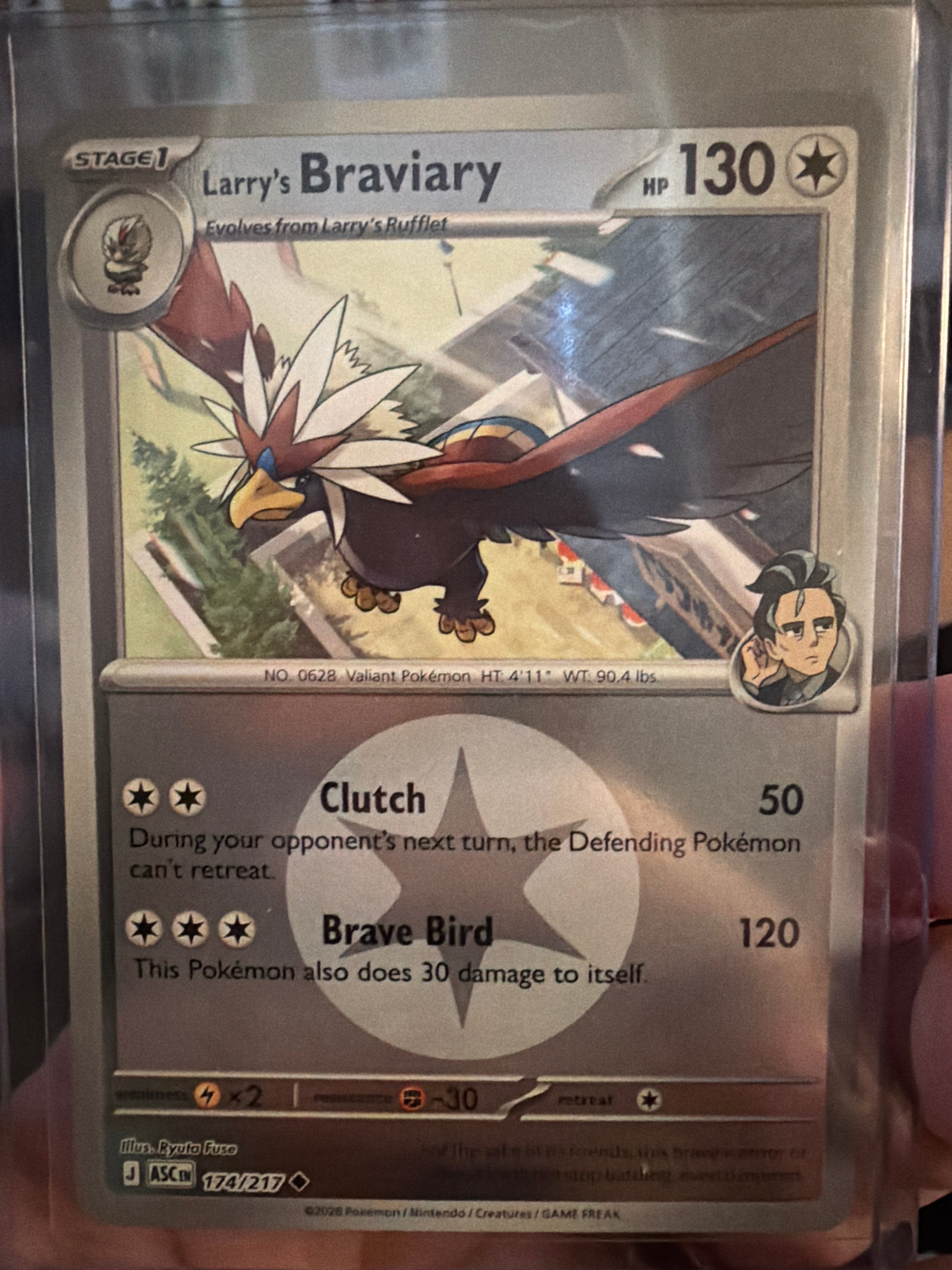 Larry's Braviary (Energy Symbol Pattern) - ME: Ascended Heroes (ASC)