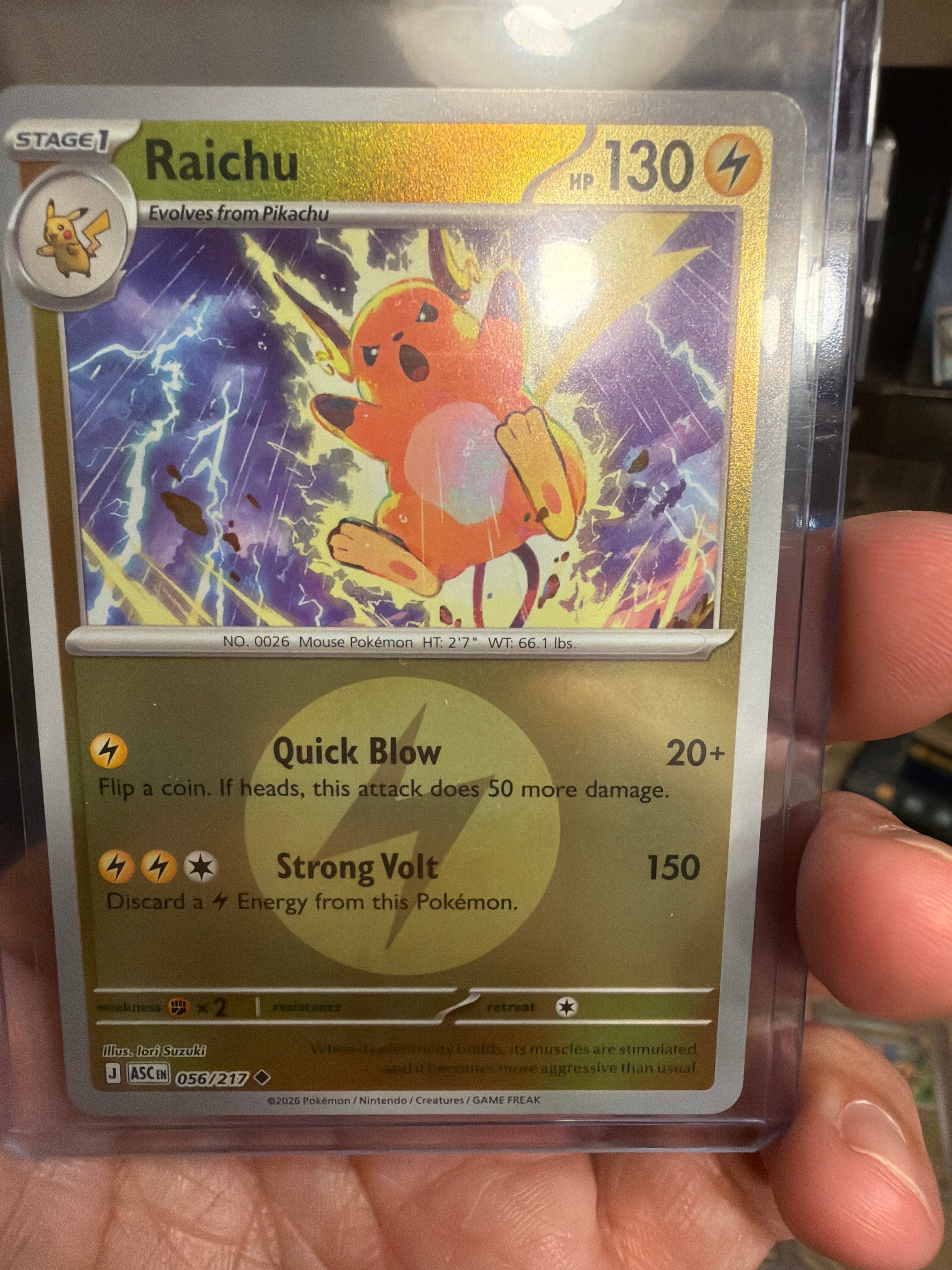 Raichu (Energy Symbol Pattern) - ME: Ascended Heroes (ASC)