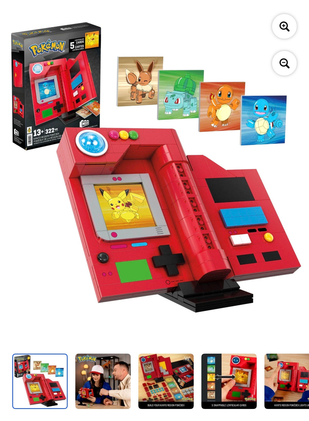 Mega Construx: Pokémon: Kanto Region Pokédex