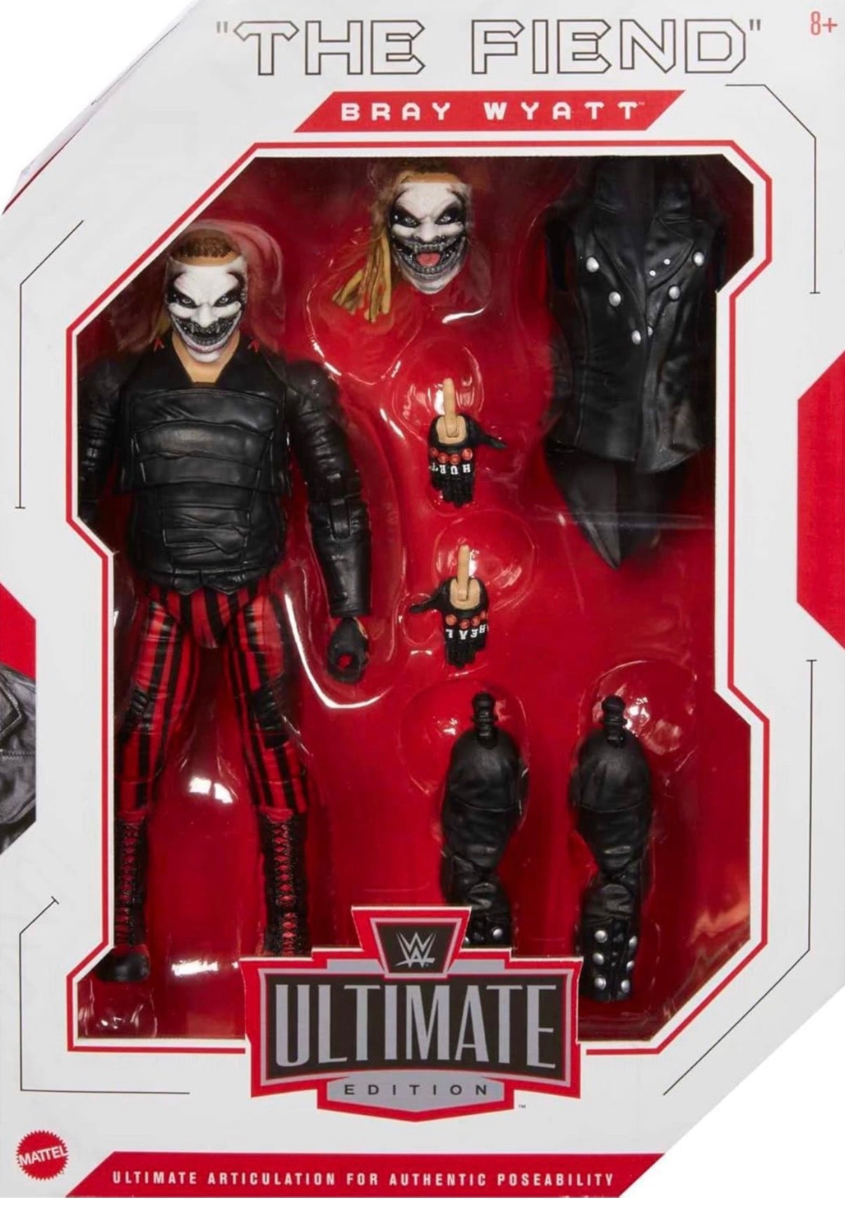 Mattel WWE Ultimate Edition Action Figure & Accessories Set, "The Fiend" Bray Wyatt 6-inch Collectible