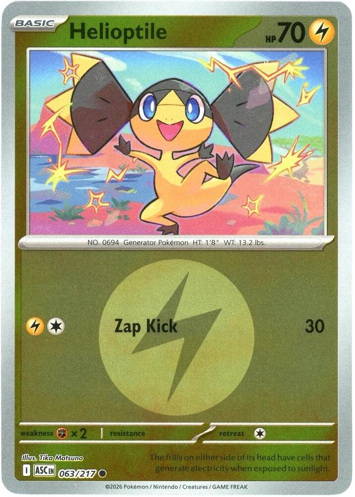 Helioptile (Energy Symbol Pattern) - ME: Ascended Heroes (ASC)