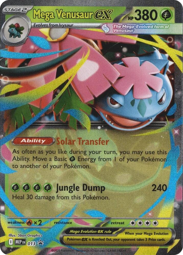 Mega Venusaur ex - 013 - ME: Mega Evolution Promo (MEP)