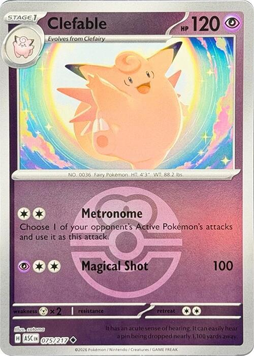 Clefable (Love Ball) - ME: Ascended Heroes (ASC)