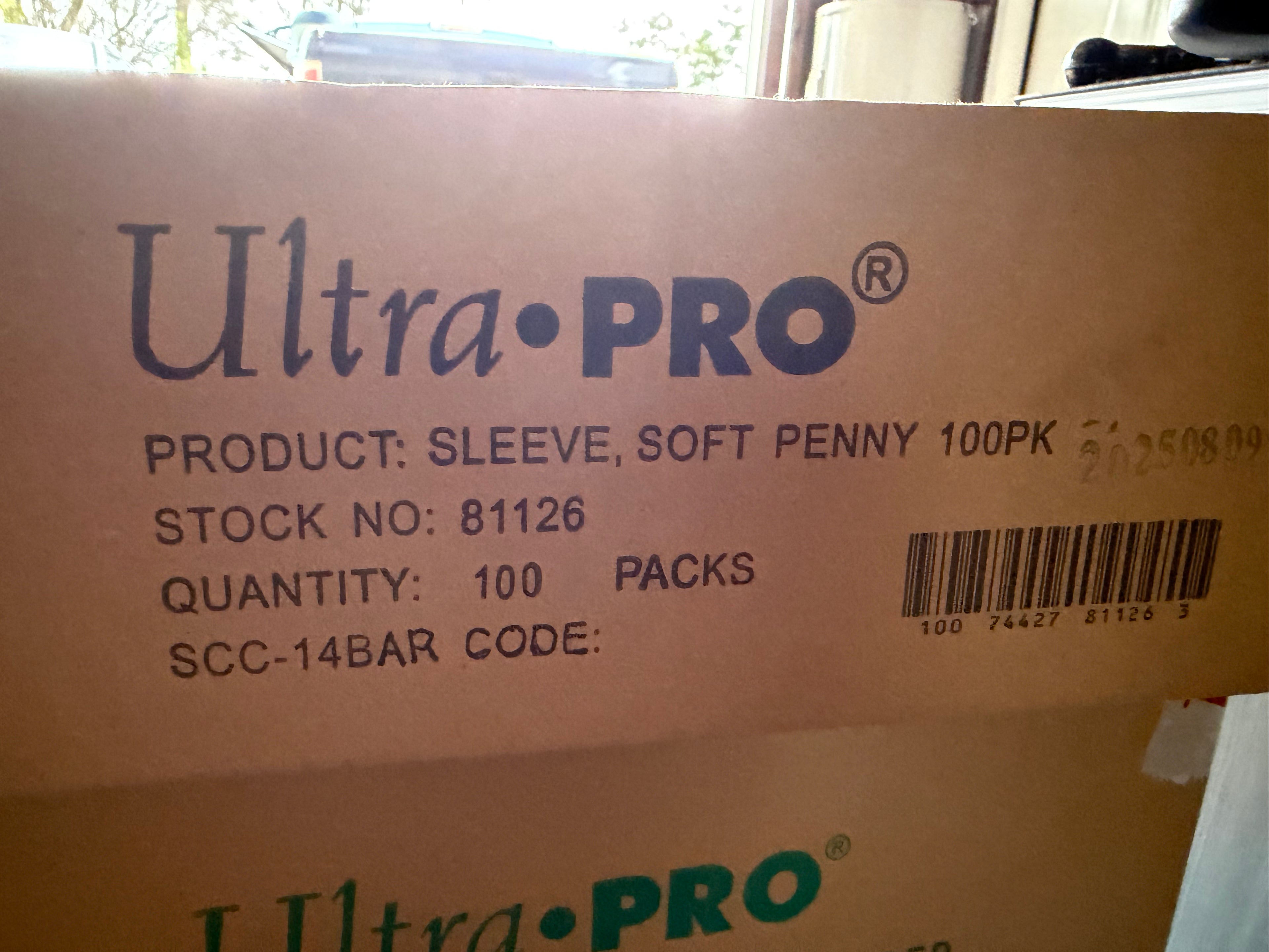 Case of Deck Protector: Penny Sleeves