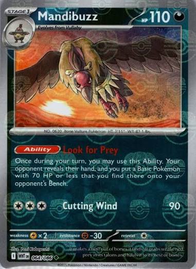 Mandibuzz (Master Ball Pattern) - SV: White Flare (WHT)