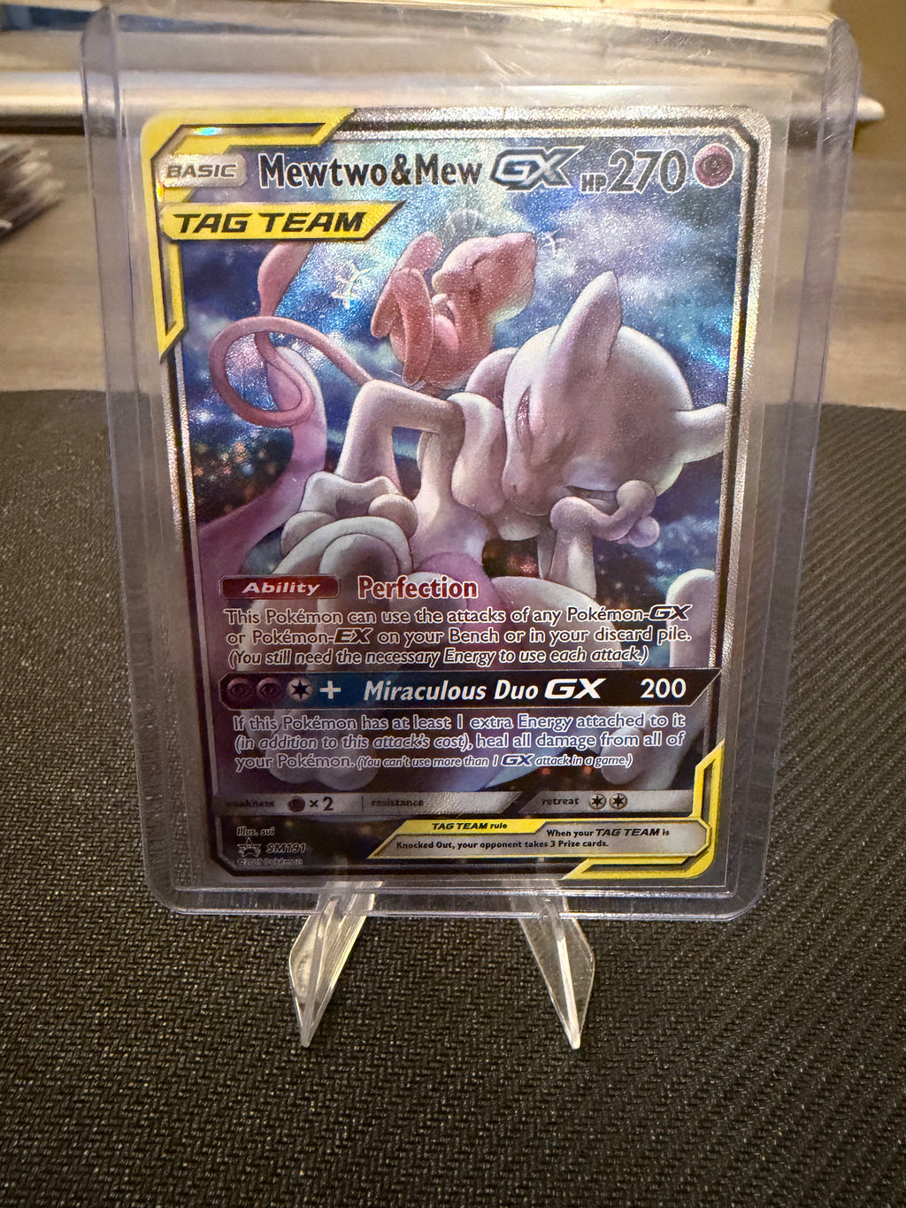 Mewtwo & Mew GX #SM191 Pokemon Promo