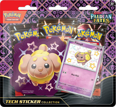 Tech Sticker Collection: Fidough 3 Pack Blister