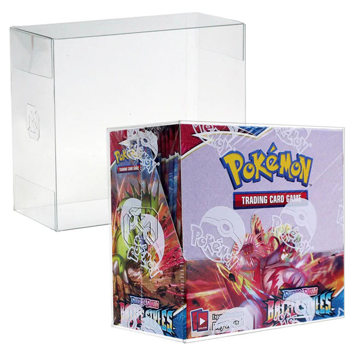 Pokémon: Soft ETB/Booster Box Display case Display Case (Set of 5)