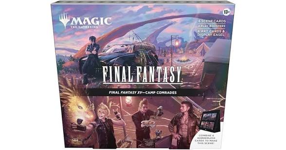 MTG: Final Fantasy Scene Box | Camp Comrades FFXV