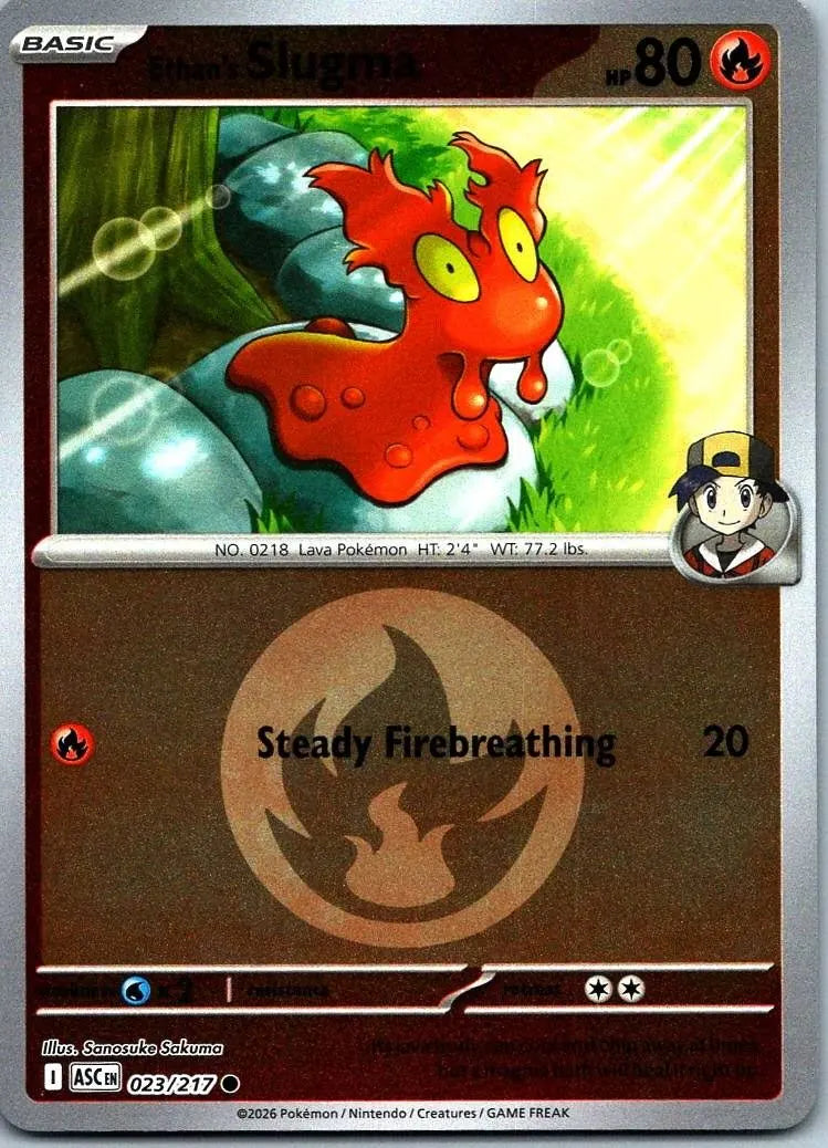 Ethan's Slugma (Energy Symbol Pattern) - ME: Ascended Heroes (ASC)