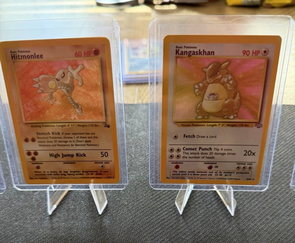 Holo Pokemon Card Lot (9) Base, Fossil, Jungle