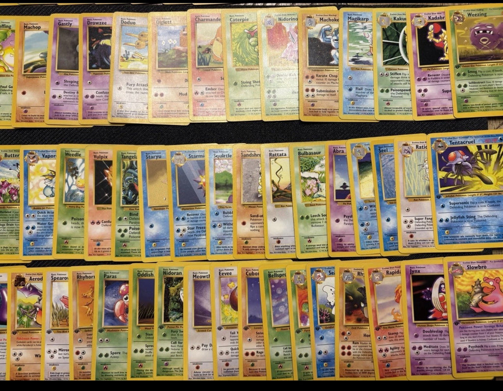 Base, Jungle, And Fossil Bulk Lot (see Description)