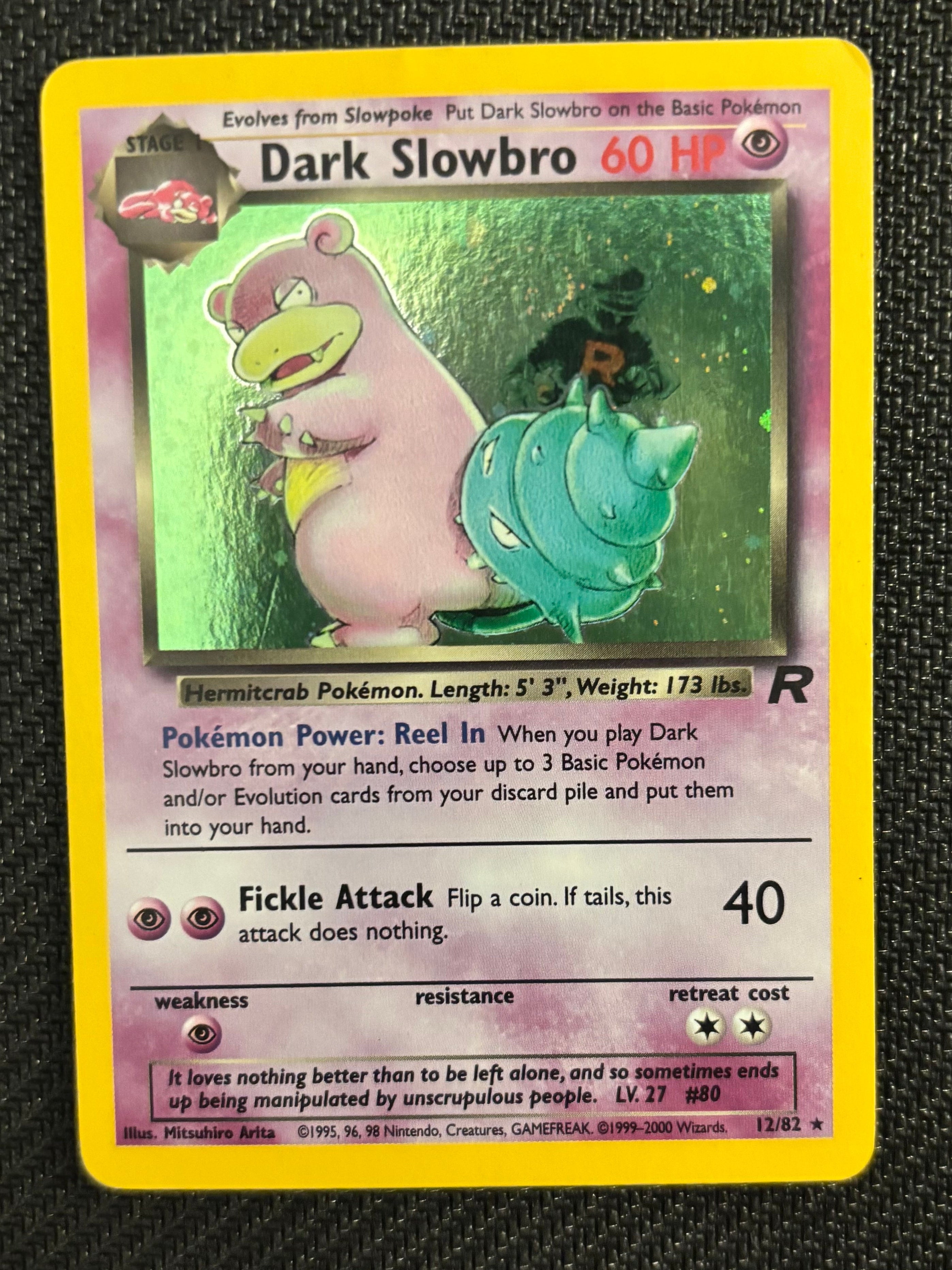 Pokémon TCG Dark Slowbro 29/82